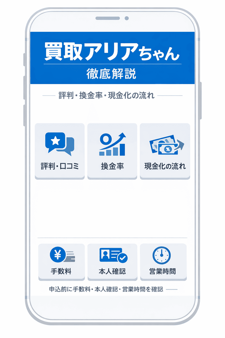 買取アリアちゃんの記事冒頭で使うアイキャッチ画像
